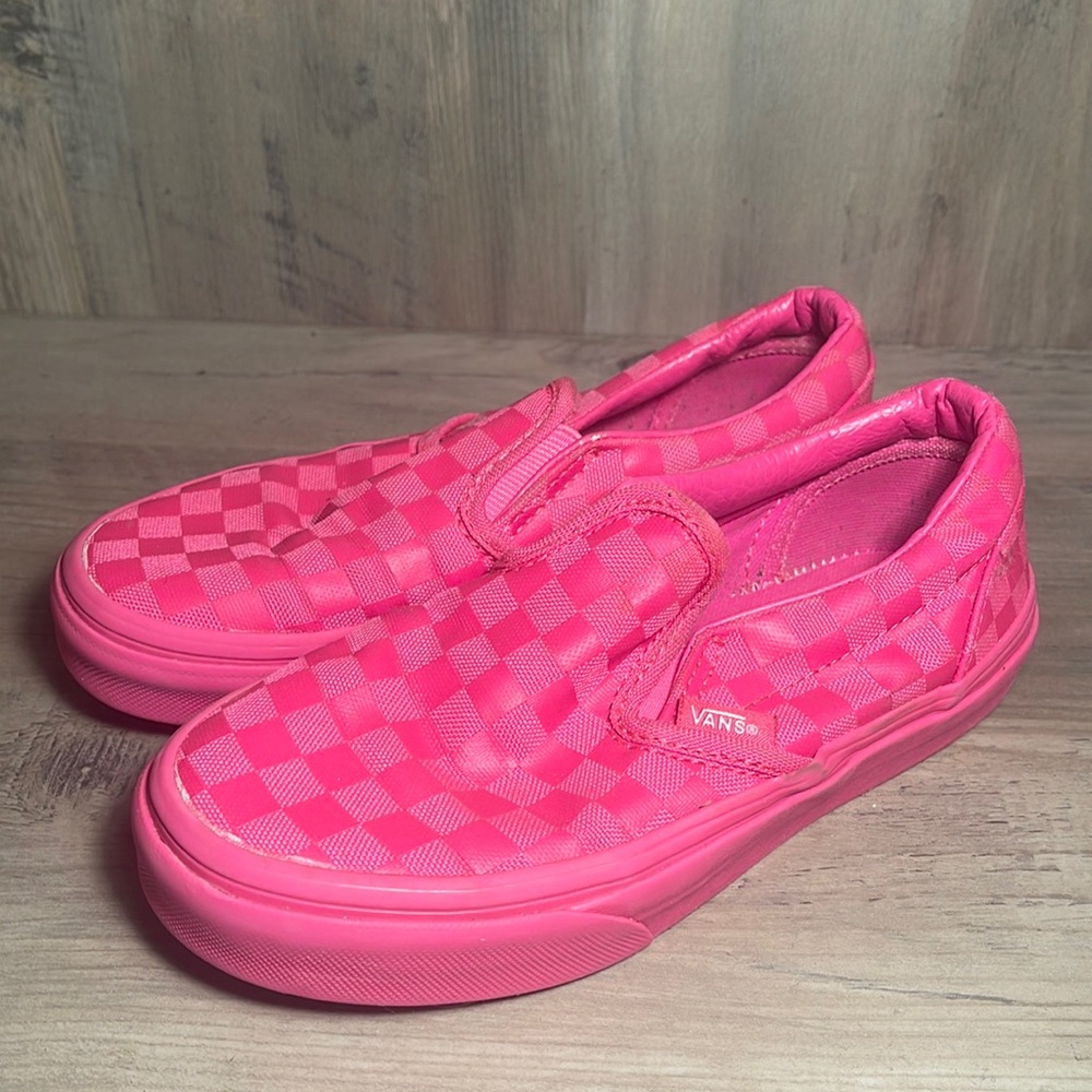 Used pink Vans size 1.5